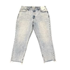Abercrombie Fitch High Rise Mom Jeans Curve Love Plus 90s Y2K Size 34 / 18 New